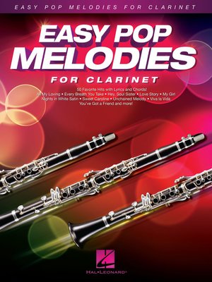 cover image of Easy Pop Melodies for Clarinet